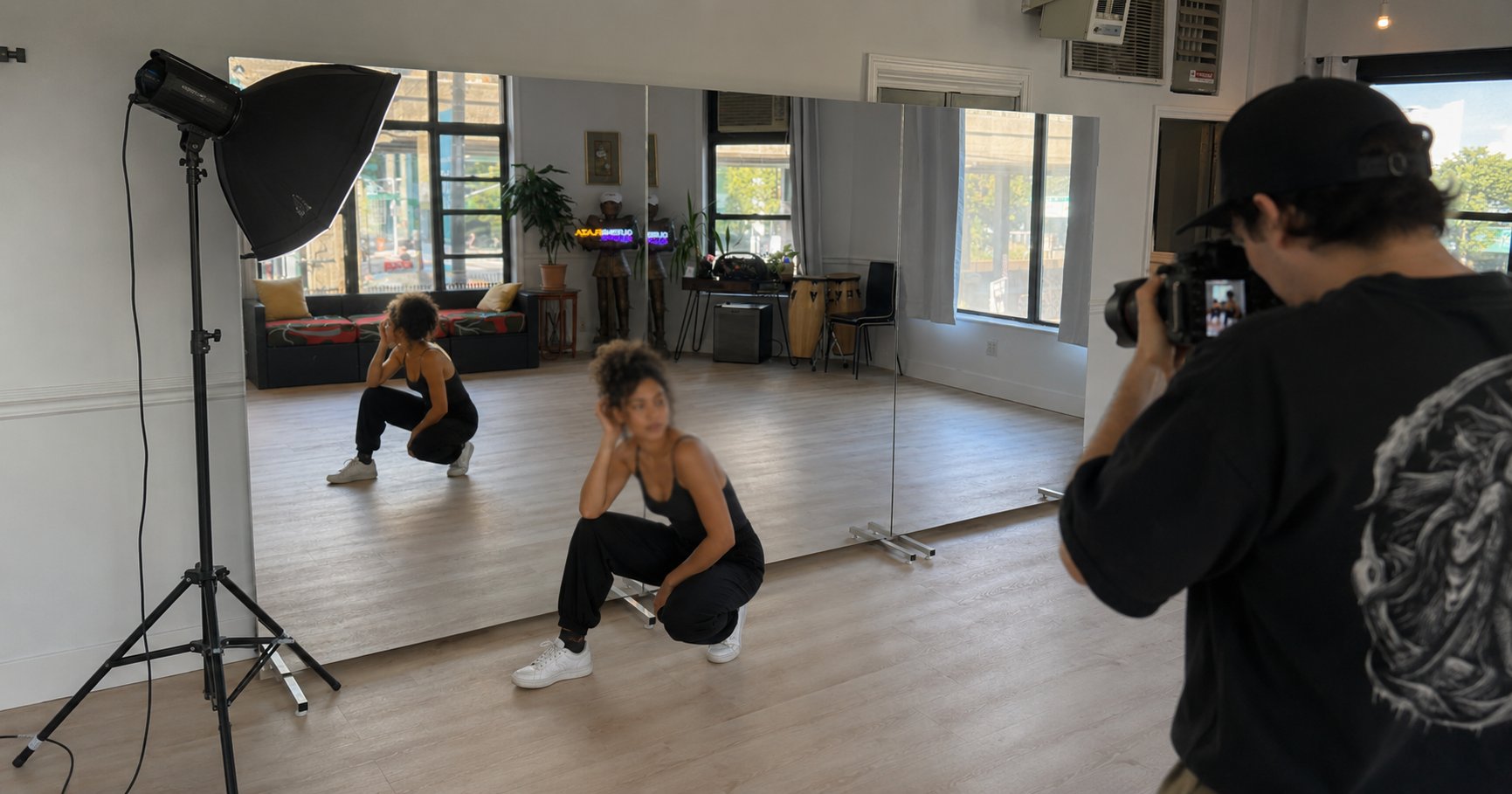 Daylight Photo Studio in Long Island City: Natural Light, Cyclorama, and Easy Load-In